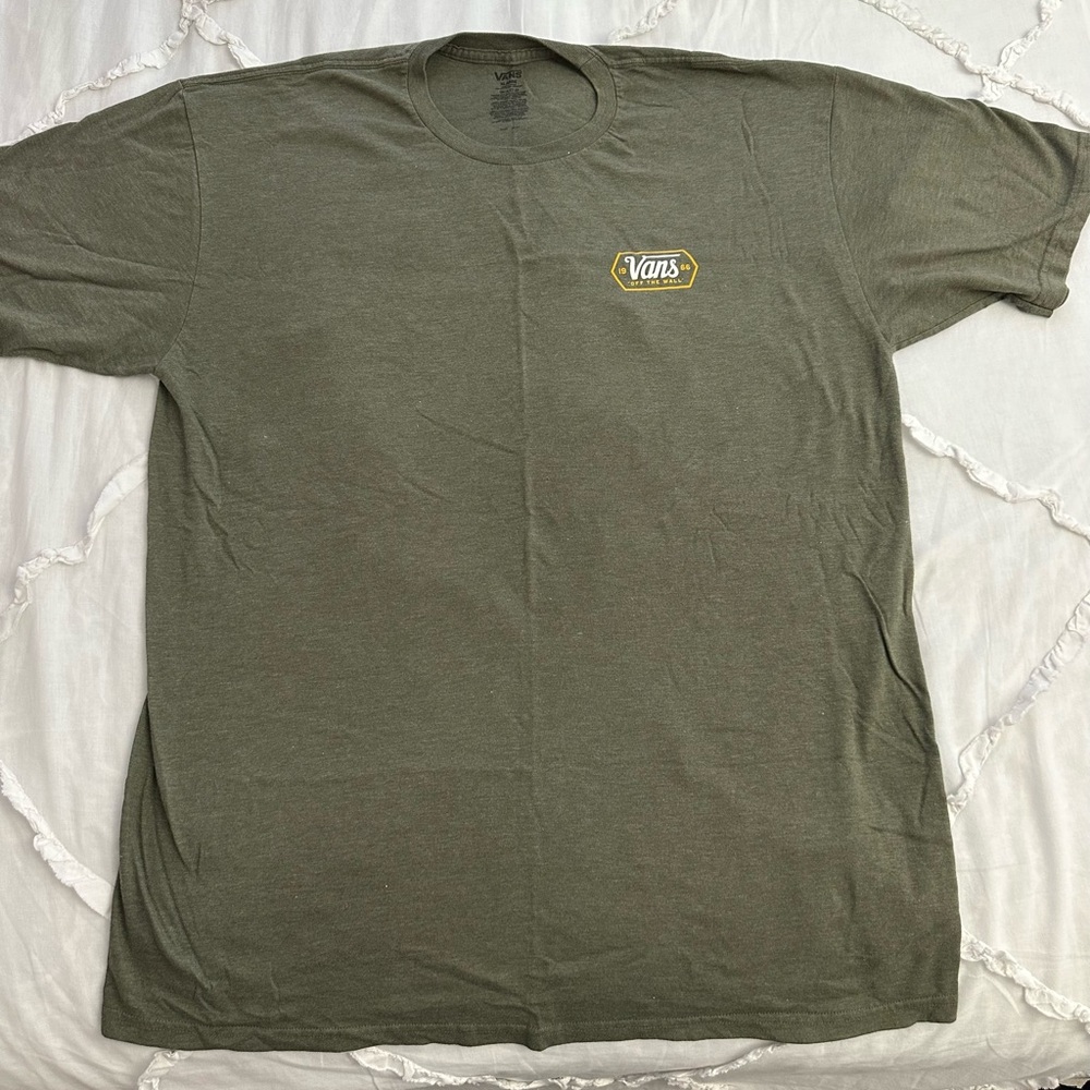 Vans Olive Green Men's T-Shirt